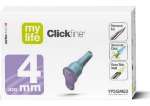 CLICKFINE AGO EXTRA THIN WALL PER PENNA INSULINA GAUGE32 LUNGHEZZA 4 MM PUNTA A DIAMANTE 6 FACCE 100 PEZZI - Farmacia Puddu Baire S.r.l.
