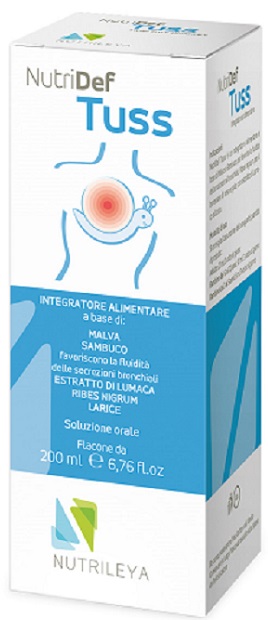 NUTRIDEF TUSS SOLUZIONE ORALE 200 ML - Farmacia Puddu Baire S.r.l.
