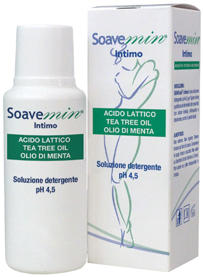 SOAVEMIN INTIMO SOLUZIONE DETERGENTE PH4.5 FLACONE 250 ML - Farmacia Puddu Baire S.r.l.