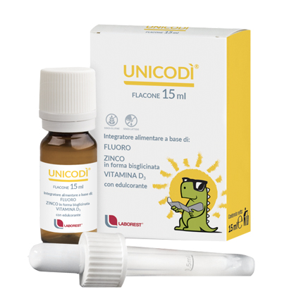UNICODI' 15 ML FLUORO ZINCO VITAMINA D3 - Farmacia Puddu Baire S.r.l.