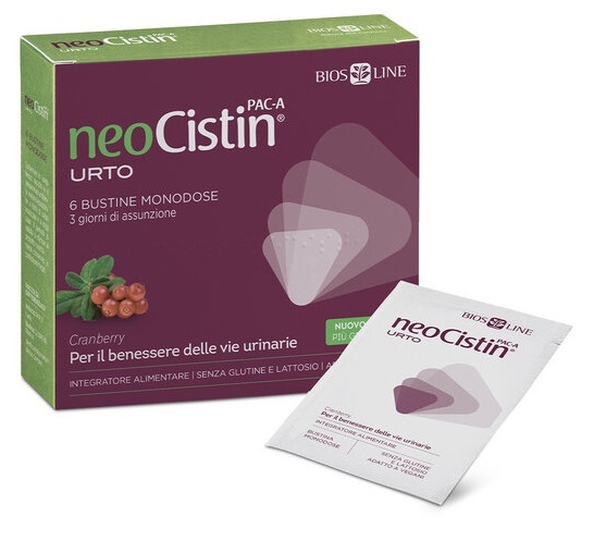NEOCISTIN PAC A URTO 6 BUSTINE MONODOSE - Farmacia Puddu Baire S.r.l.