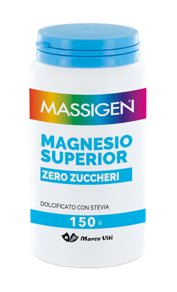 MASSIGEN MAGNESIO SUPERIOR ZERO ZUCCHERI 150 G - Farmacia Puddu Baire S.r.l.