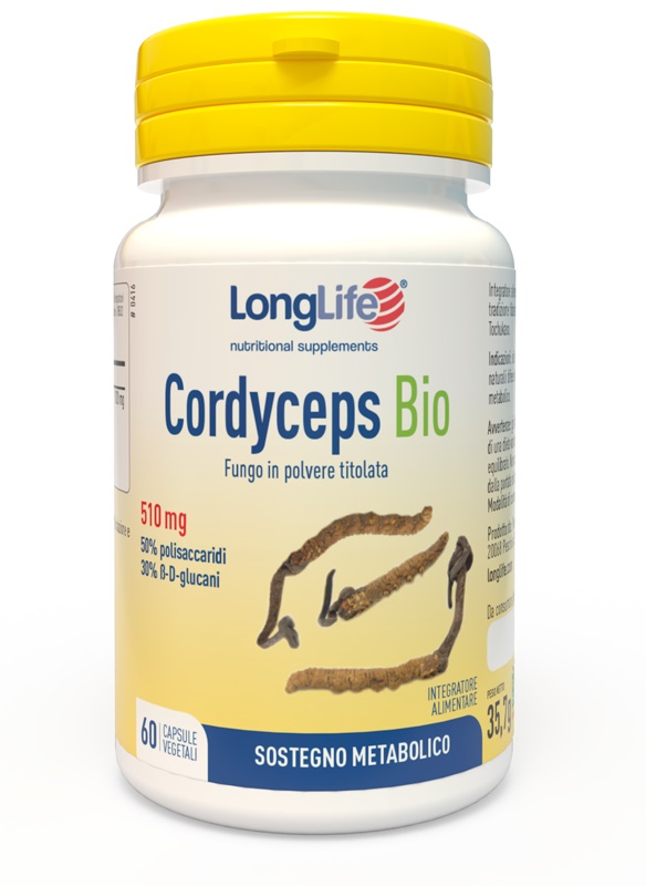 LONGLIFE CORDYCEPS BIO 60 CAPSULE VEGETALI - Farmacia Puddu Baire S.r.l.