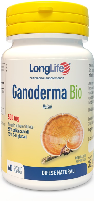 LONGLIFE GANODERMA BIO 60 CAPSULE - Farmacia Puddu Baire S.r.l.