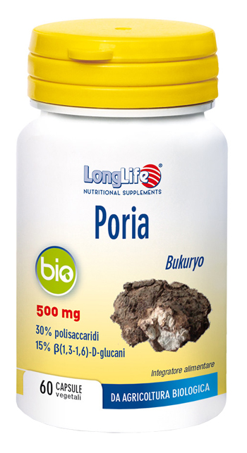 LONGLIFE PORIA BIO 60 CAPSULE VEGETALI - Farmacia Puddu Baire S.r.l.