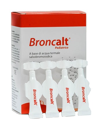 BRONCALT STRIP PEDIATRICO SOLUZIONE IRRIGAZIONE NASALE 20 FLACONCINI DA 2 ML - Farmacia Puddu Baire S.r.l.