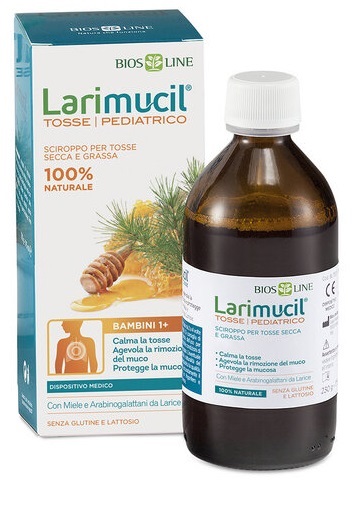 LARIMUCILTOSSE BAMBINI SCIROPPO 175 ML CE 0476 230 G - Farmacia Puddu Baire S.r.l.