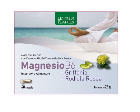 MAGNESIO B6 + GRIFFONIA + RODIOLA 60 CAPSULE - Farmacia Puddu Baire S.r.l.