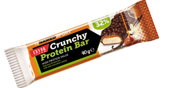 CRUNCHY PROTEINBAR CARAMEL VANILLA 40 G - Farmacia Puddu Baire S.r.l.