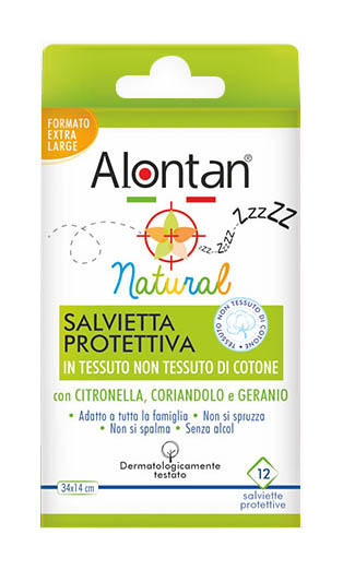 ALONTAN NATURAL SALVIETTA MONOUSO 12 PEZZI - Farmacia Puddu Baire S.r.l.