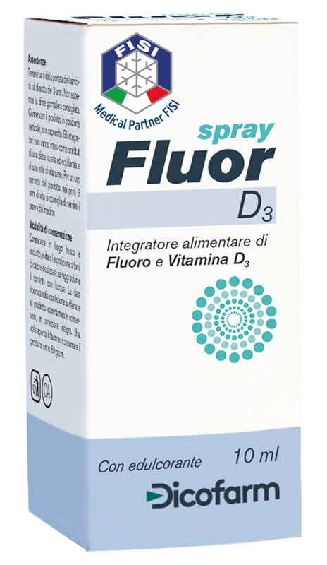 FLUORD3 SPRAY 10 ML - Farmacia Puddu Baire S.r.l.