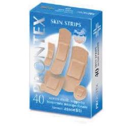 CEROTTO PRONTEX SKIN STRIPS 6 FORMATI ASSORTITI ASTUCCIO 40 PEZZI - Farmacia Puddu Baire S.r.l.