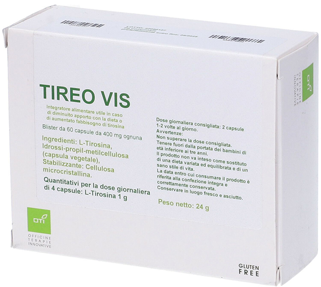 TIREO VIS 60 CAPSULE - Farmacia Puddu Baire S.r.l.