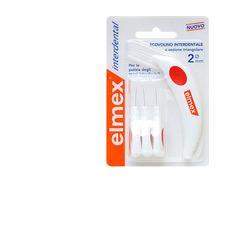 ELMEX INTERDENTAL SCOVOLINO INTERDENTALE 2 MM 6 TESTINE + MANICO - Farmacia Puddu Baire S.r.l.