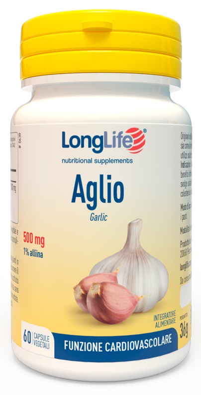 LONGLIFE AGLIO 60 CAPSULE VEGETALI - Farmacia Puddu Baire S.r.l.