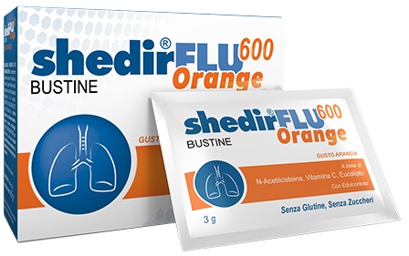 SHEDIRFLU 600 ORANGE 20 BUSTINE - Farmacia Puddu Baire S.r.l.