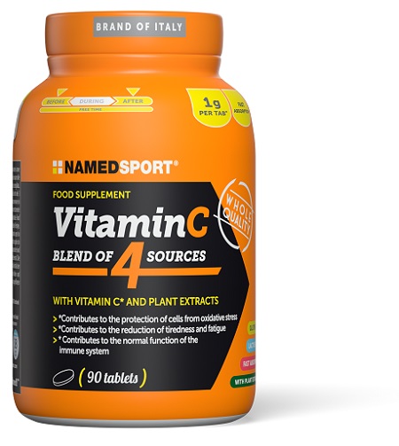 VITAMIN C 4 NATURAL BLEND 90 COMPRESSE - Farmacia Puddu Baire S.r.l.