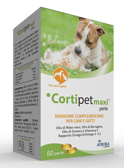 CORTIPET MAXI PERLE 60 PERLE - Farmacia Puddu Baire S.r.l.