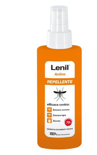 LENIL ACTIVE SPRAY SOLUZIONE ANTIZANZARA IN FLACONE + POMPA SPRAY 100 ML - Farmacia Puddu Baire S.r.l.