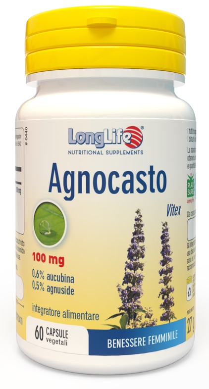 LONGLIFE AGNOCASTO 60 CAPSULE VEGETALI - Farmacia Puddu Baire S.r.l.