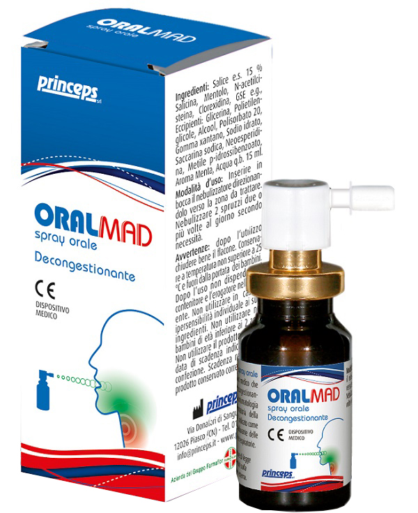 ORALMAD SPRAY 15 ML - Farmacia Puddu Baire S.r.l.