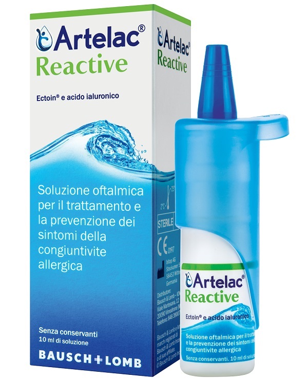 ARTELAC REACTIVE SOLUZIONE OFTALMICA MULTIDOSE FLACONE 10 ML - Farmacia Puddu Baire S.r.l.