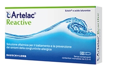 ARTELAC REACTIVE SOLUZIONE OFTALMICA MONODOSE 20 UNITA' DA 0,5 ML - Farmacia Puddu Baire S.r.l.