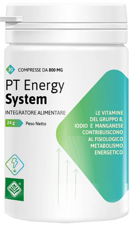 PT ENERGY SYSTEM 30 COMPRESSE - Farmacia Puddu Baire S.r.l.