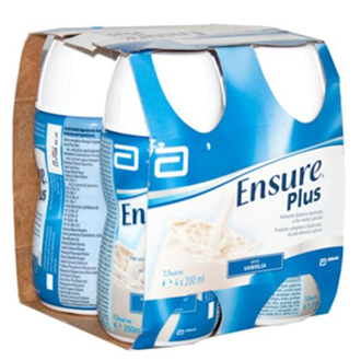 ENSURE PLUS VANIGLIA 4 BOTTIGLIE DA 200 ML - Farmacia Puddu Baire S.r.l.