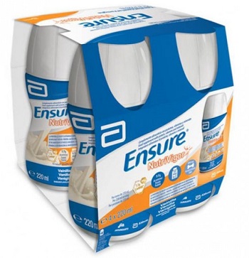 ENSURE NUTRIVIGOR VANIGLIA 4 BOTTIGLIE DA 220 ML - Farmacia Puddu Baire S.r.l.