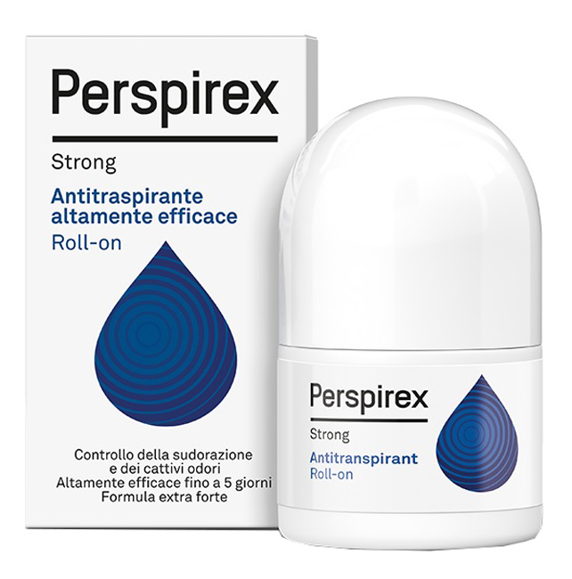 PERSPIREX STRONG ANTITRASPIRANTE ROLL-ON 20 ML - Farmacia Puddu Baire S.r.l.