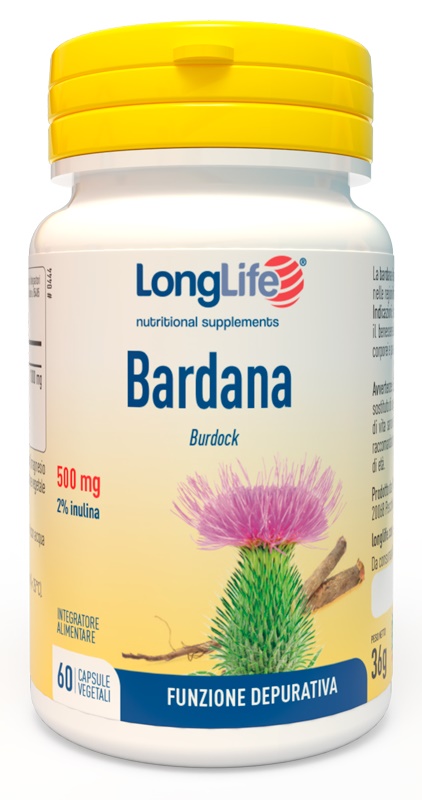 LONGLIFE BARDANA 60 CAPSULE VEGETALI - Farmacia Puddu Baire S.r.l.