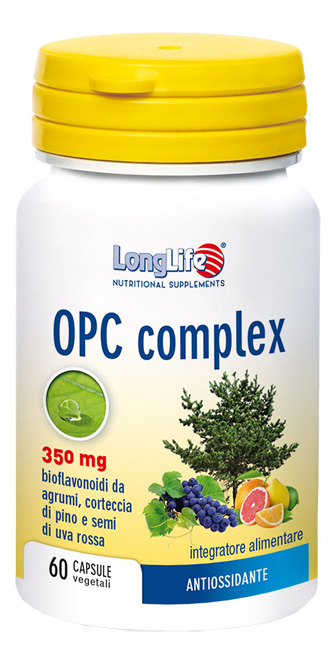 LONGLIFE OPC COMPLEX 60 CAPSULE VEGETALI - Farmacia Puddu Baire S.r.l.