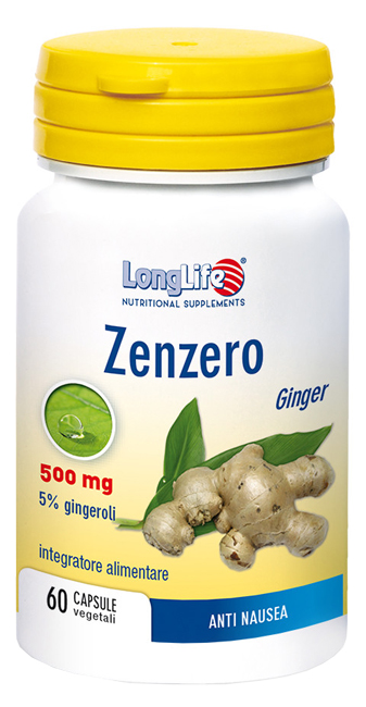 LONGLIFE ZENZERO 60 CAPSULE VEGETALI - Farmacia Puddu Baire S.r.l.