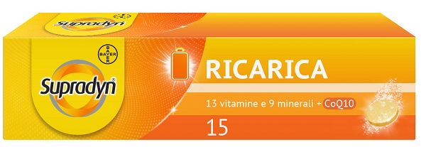 SUPRADYN RICARICA 15 COMPRESSE EFFERVESCENTI - Farmacia Puddu Baire S.r.l.