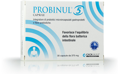 PROBINUL 5 3 BLISTER DA 10 CAPSULE - Farmacia Puddu Baire S.r.l.