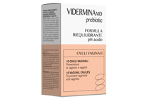 VIDERMINA PREBIOTIC OVULI VAGINALI 10 PEZZI - Farmacia Puddu Baire S.r.l.