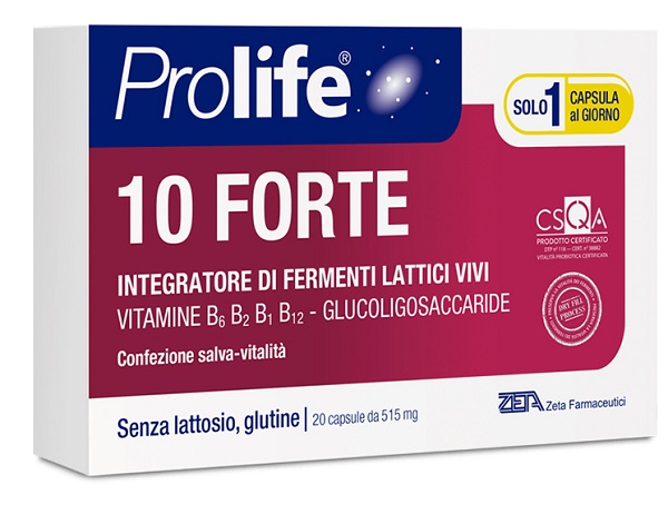PROLIFE 10 FORTE 20 CAPSULE - Farmacia Puddu Baire S.r.l.