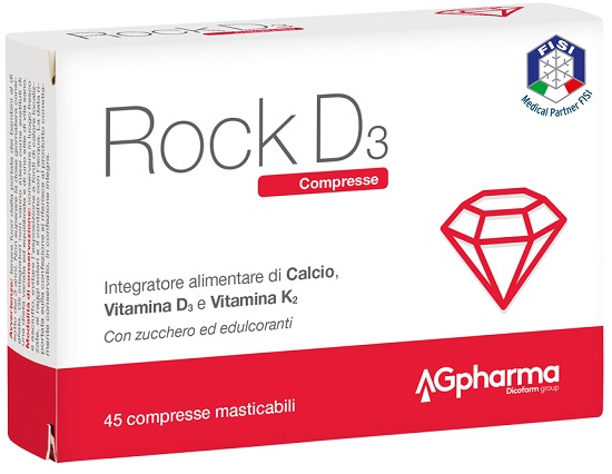 ROCK D3 45 COMPRESSE - Farmacia Puddu Baire S.r.l.