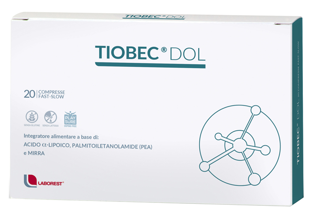 TIOBEC DOL 20 COMPRESSE DA 1455 MG - Farmacia Puddu Baire S.r.l.