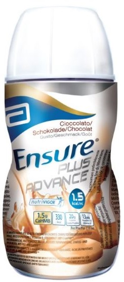 ENSURE PLUS ADVANCE CIOCCOLATO 4 BOTTIGLIE DA 220 ML - Farmacia Puddu Baire S.r.l.