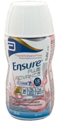 ENSURE PLUS ADVANCE FRAGOLA 4 BOTTIGLIE DA 220 ML - Farmacia Puddu Baire S.r.l.