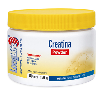 LONGLIFE CREATINA POWDER 150 G - Farmacia Puddu Baire S.r.l.