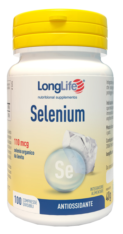 LONGLIFE SELENIUM 100 COMPRESSE - Farmacia Puddu Baire S.r.l.