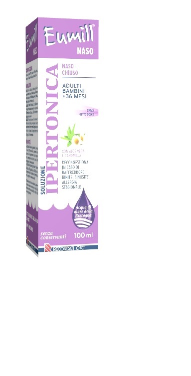 EUMILL NASO SPRAY SOLUZIONE IPERTONICA 100 ML - Farmacia Puddu Baire S.r.l.