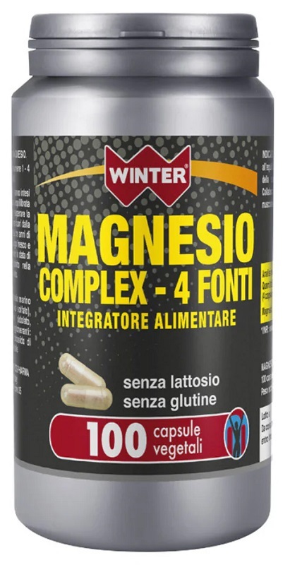 WINTER MAGNESIO COMPLEX 4 FONTI 100 CAPSULE VEGETALI - Farmacia Puddu Baire S.r.l.