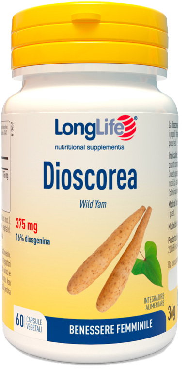 LONGLIFE DIOSCOREA 60 CAPSULE - Farmacia Puddu Baire S.r.l.