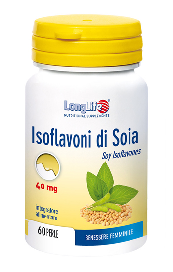 LONGLIFE ISOFLAVONI SOIA 60 PERLE - Farmacia Puddu Baire S.r.l.