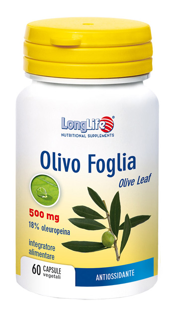 LONGLIFE OLIVO FOGLIA 60 CAPSULE VEGETALI - Farmacia Puddu Baire S.r.l.