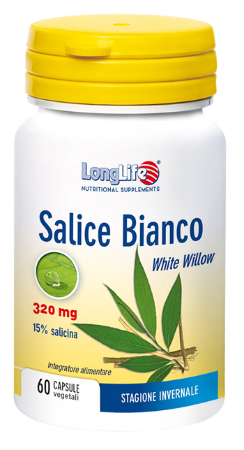 LONGLIFE SALICE BIANCO 60 CAPSULE VEGETALI - Farmacia Puddu Baire S.r.l.